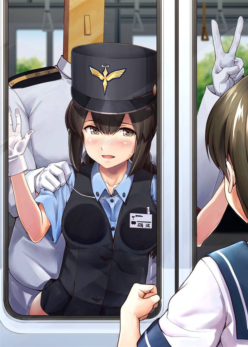 admiral, t-head admiral, isonami, and uranami (kantai collection and 3 more) drawn by ichikawa_feesu