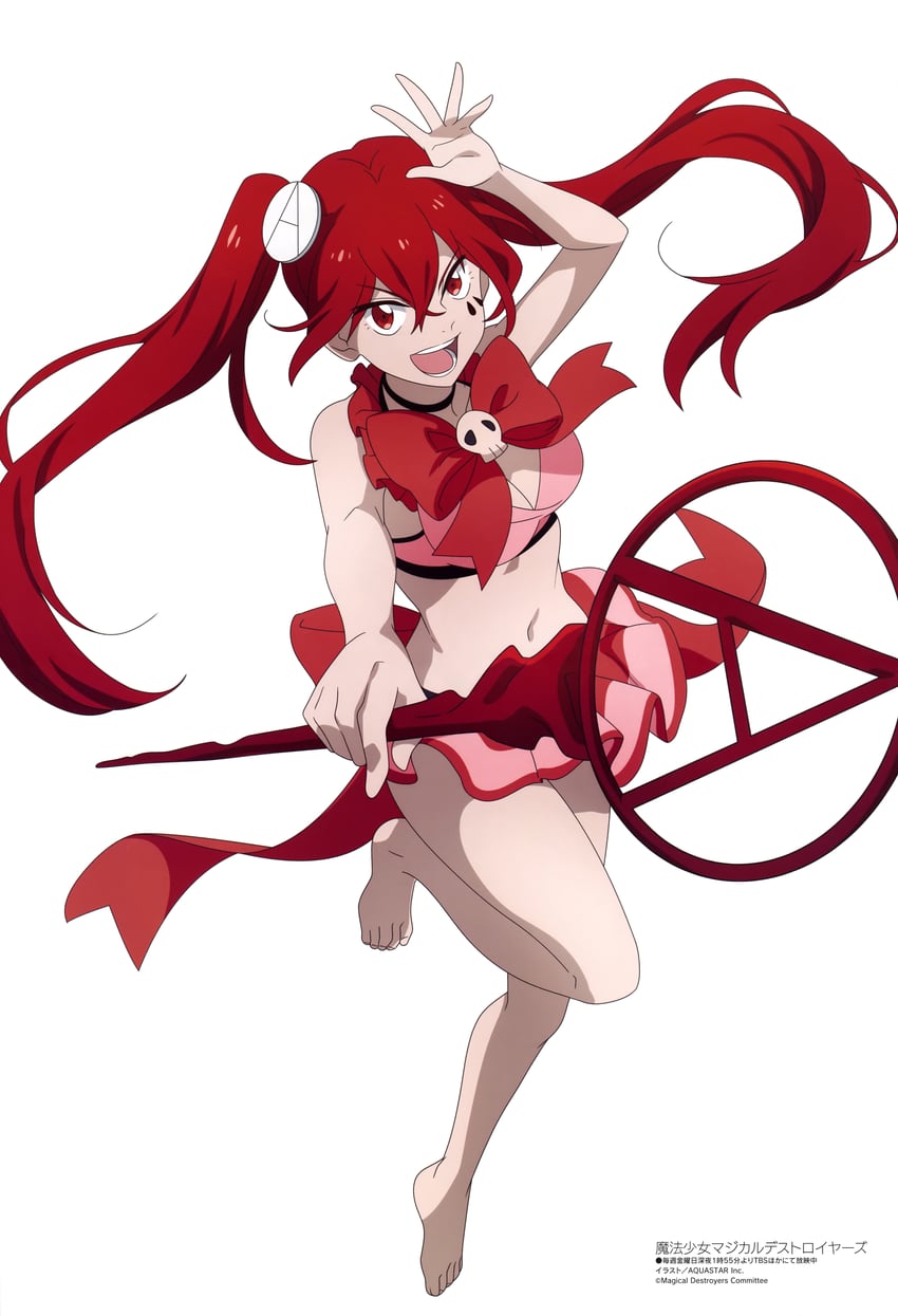 anarchy (megami magazine and 1 more) drawn by aquastar_inc.