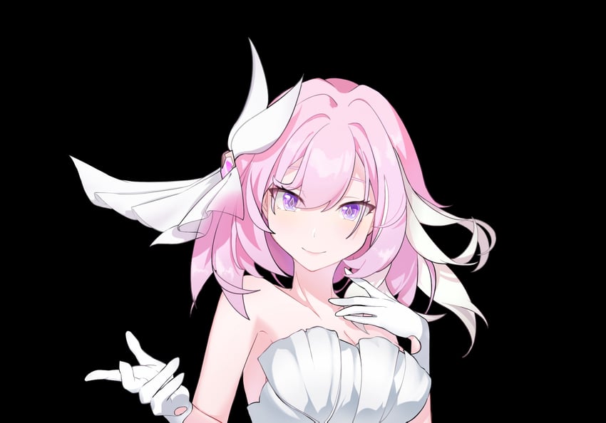elysia (honkai and 1 more) drawn by newroute_ir