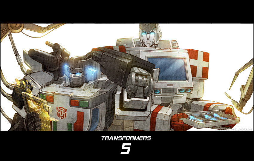 ratchet and wheeljack (transformers and 1 more) drawn by xiling