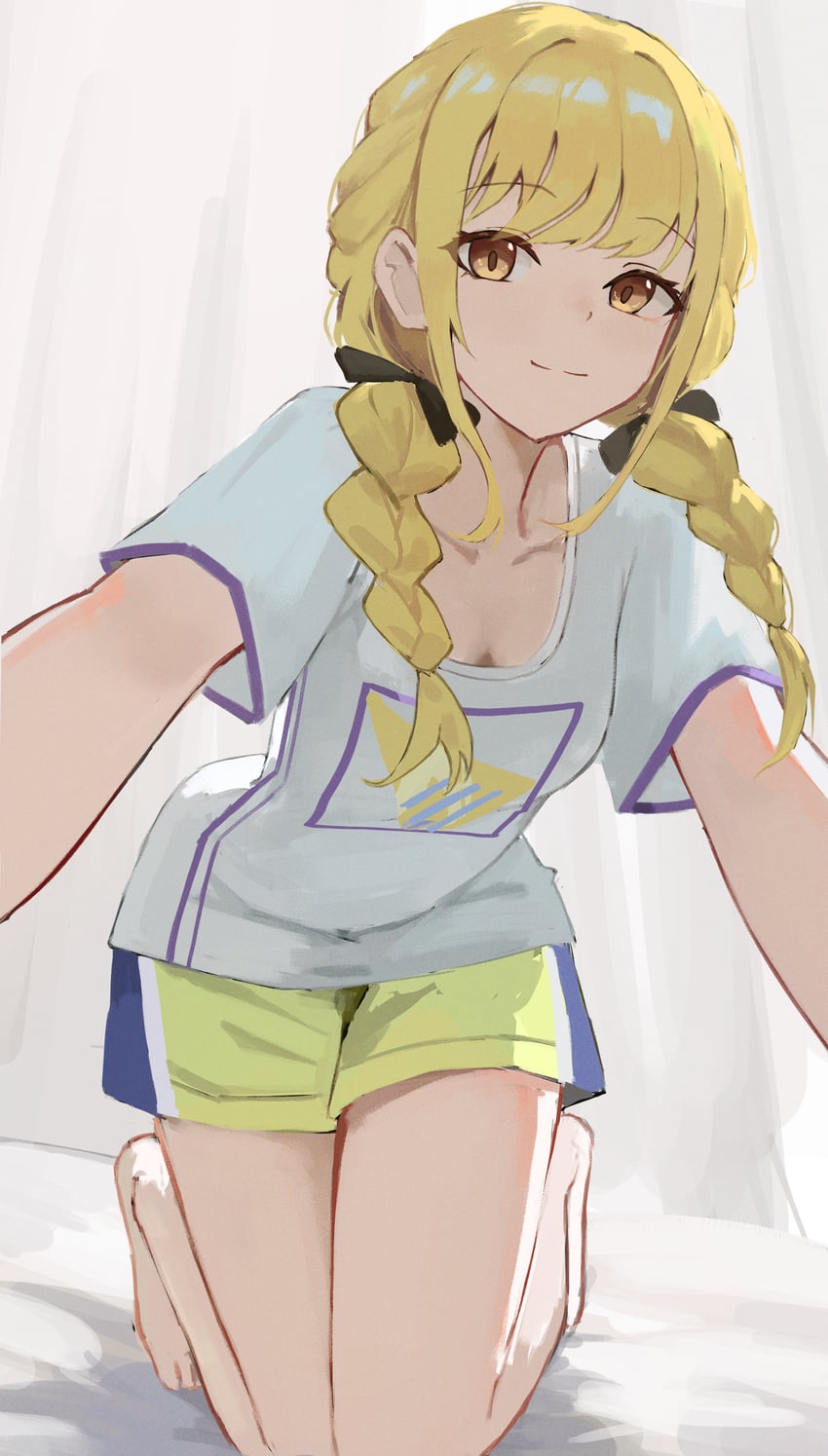 fujita kotone (idolmaster and 1 more) drawn by haimaotuanzi