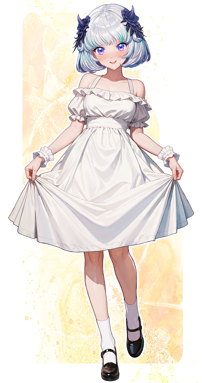 mamimu meh (aikatsu! and 1 more) drawn by raiden_(kdsn3783)