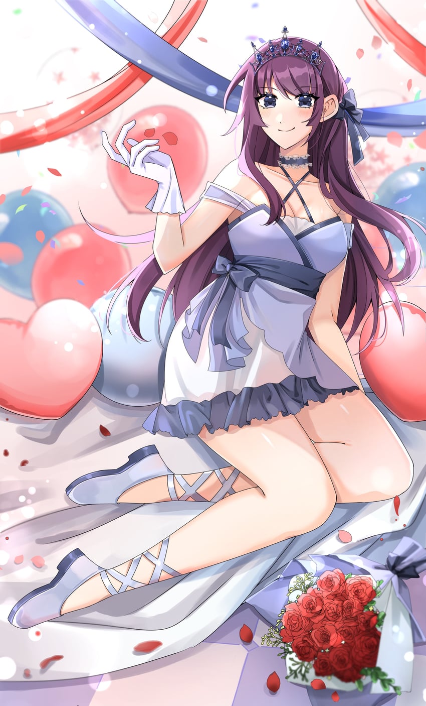 senjougahara hitagi (monogatari) drawn by jmfz5558