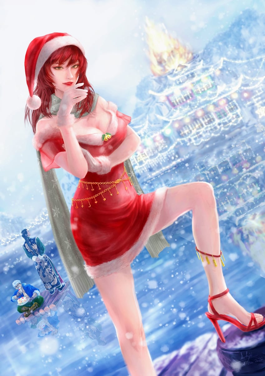 niao sun, ren wu ying, and lan di (shenmue and 1 more) drawn by kohji