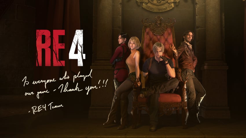 leon s. kennedy, ada wong, ashley graham, and luis sera (resident evil and 1 more)