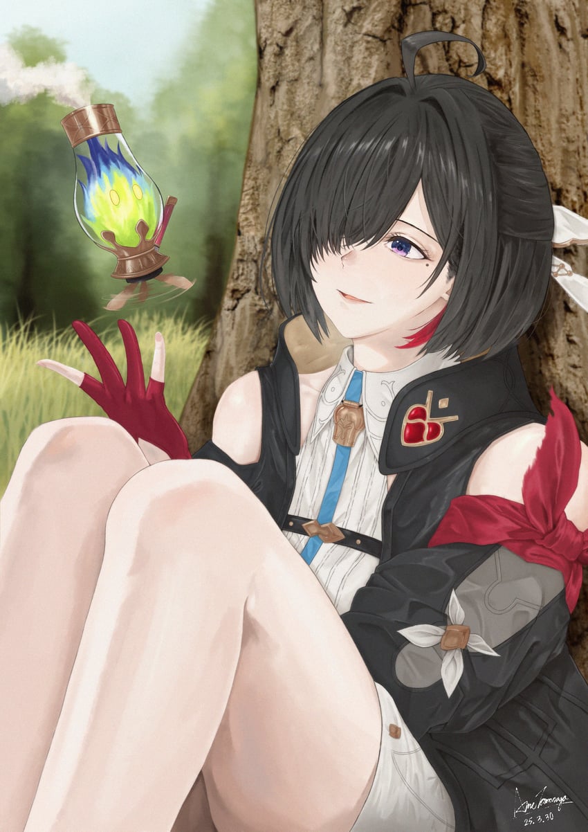 yumia liessfeldt and flammi (atelier and 1 more) drawn by ame_tomonaga