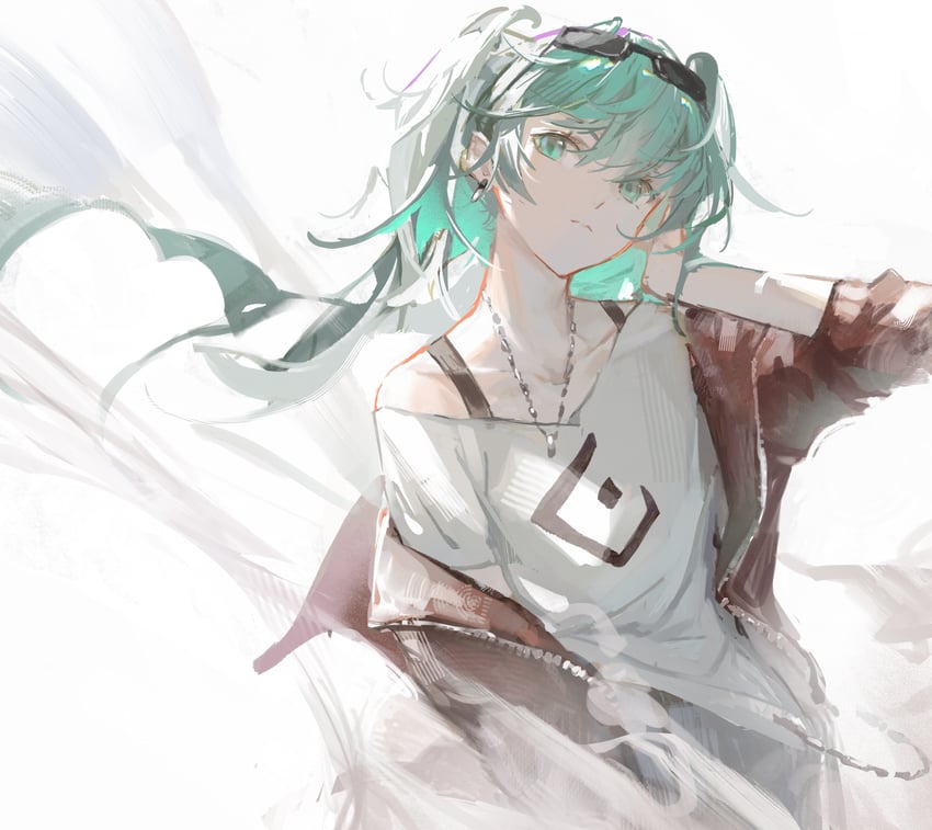 hatsune miku (vocaloid and 1 more) drawn by shijiubashuazi