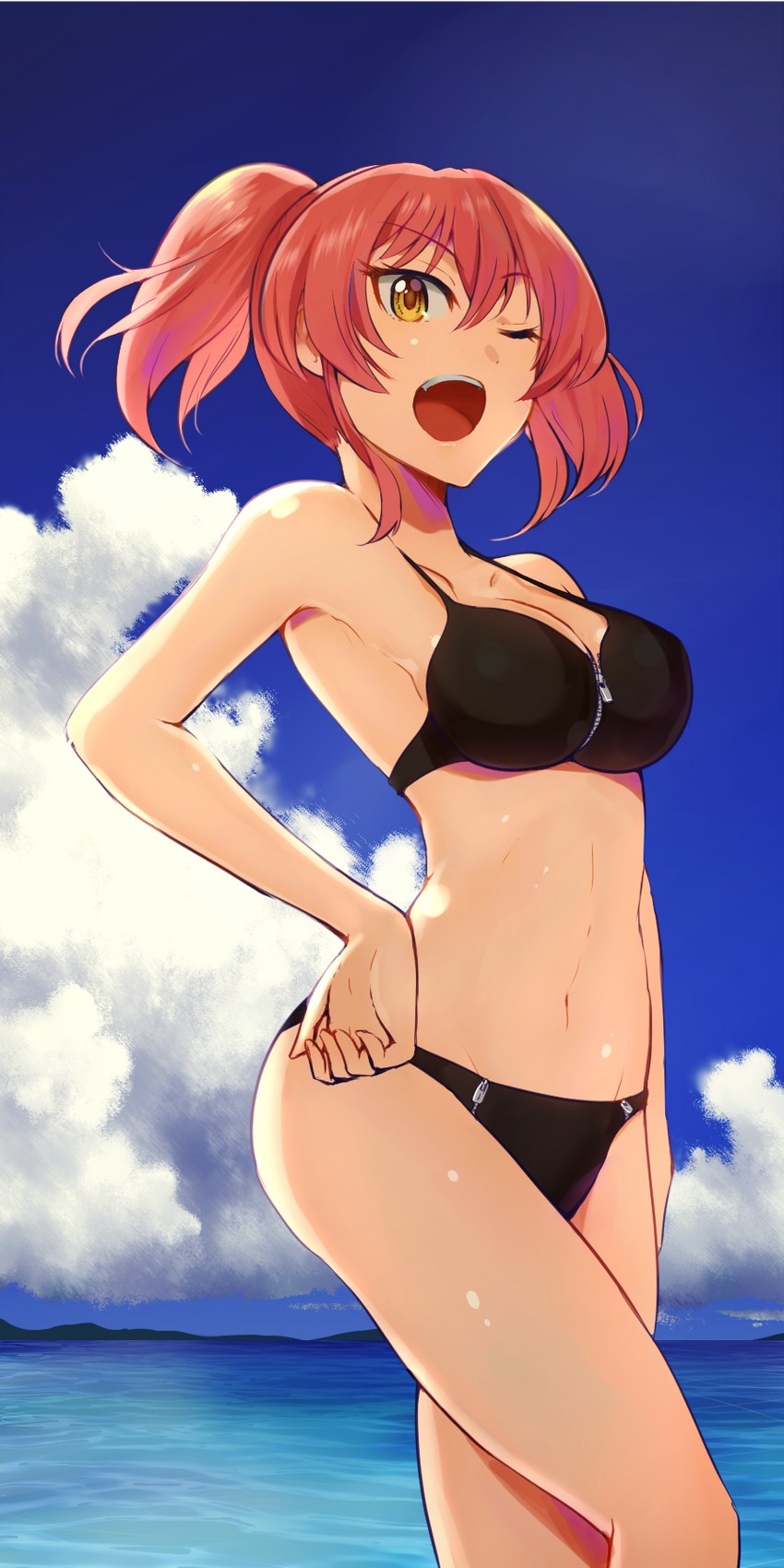 jougasaki mika (idolmaster and 1 more) drawn by mokuzu_(mokuzzzzz)