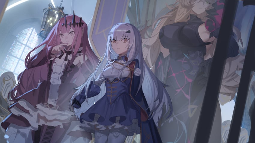 baobhan sith, melusine, and barghest (fate and 1 more) drawn by newflame
