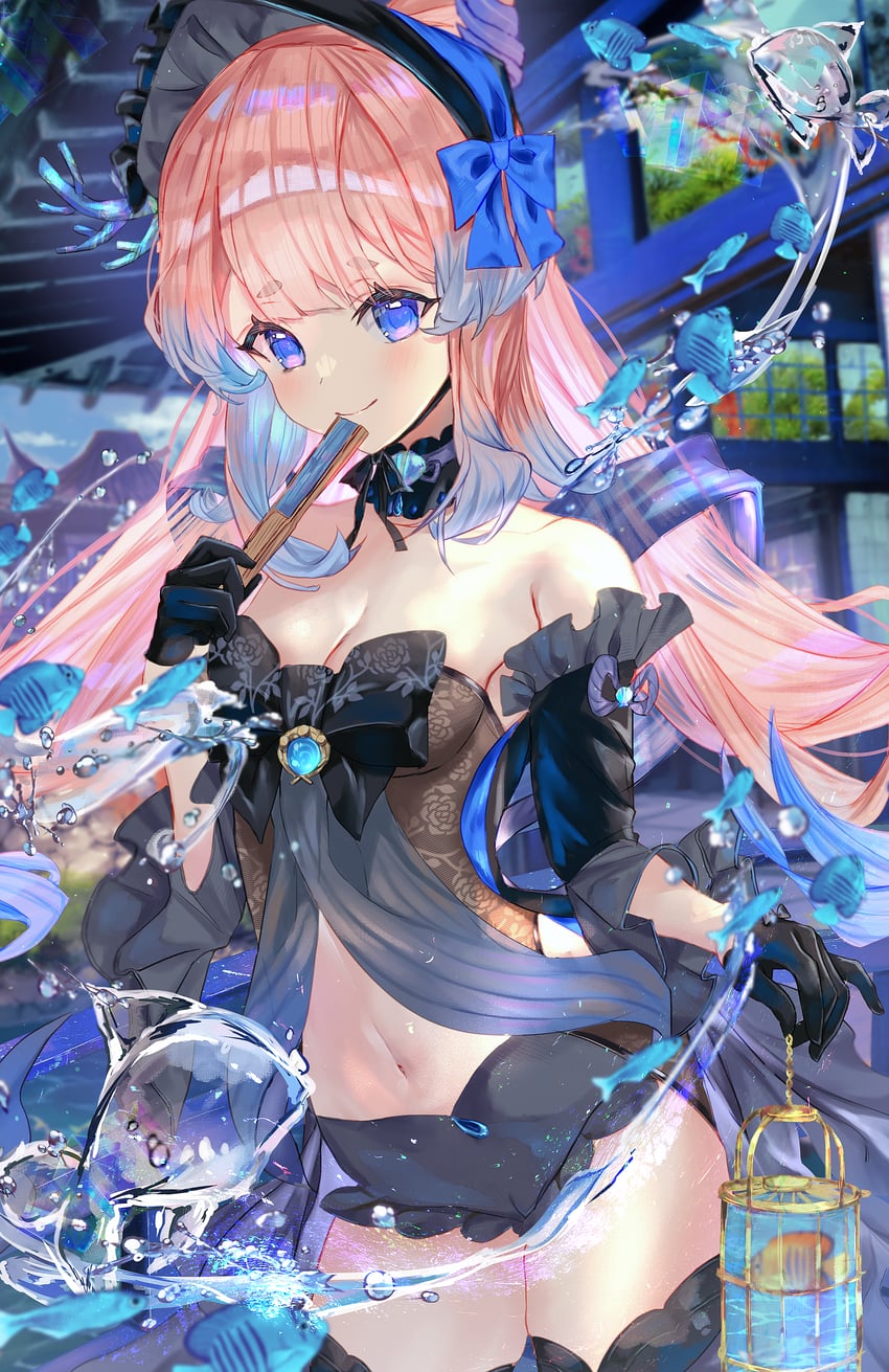 sangonomiya kokomi (genshin impact) drawn by isuzu_(an_icy_cat)