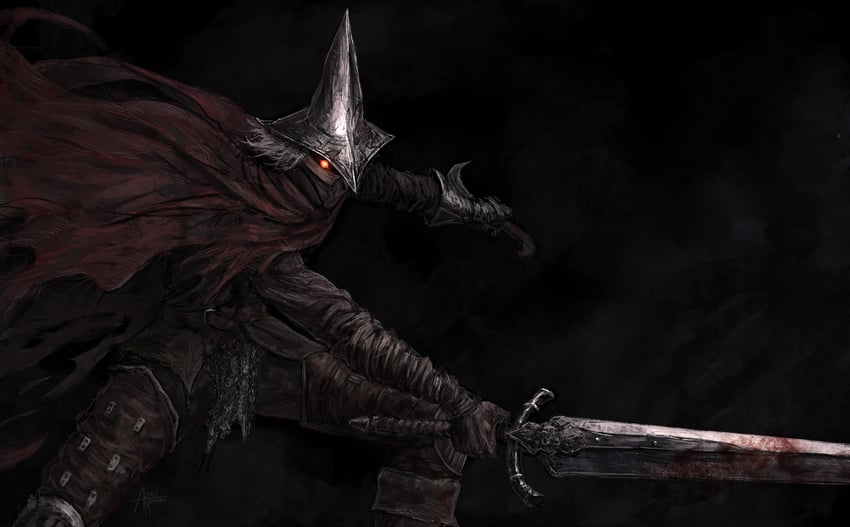 abyss watcher (dark souls and 1 more) drawn by azure_meraki