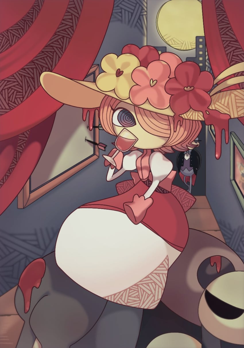 iwasake-chan and baron ham (fake type) drawn by lrieeeeeeee