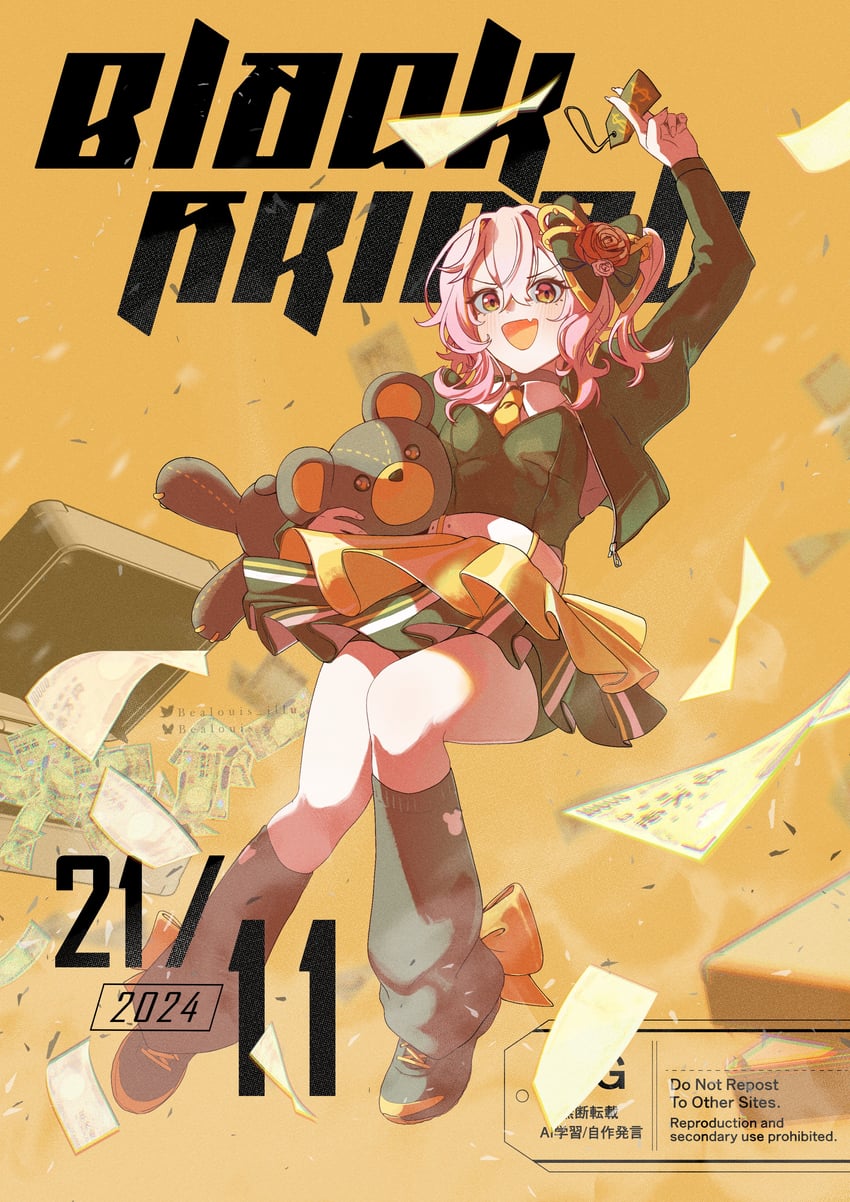 rosemi lovelock (nijisanji and 1 more) drawn by bealouis_illu