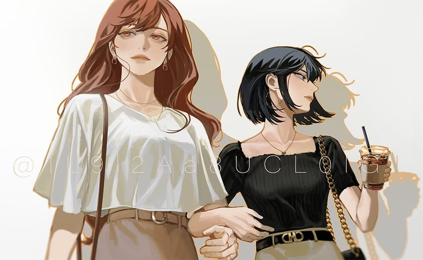han sooyoung and yoo sangah (omniscient reader's viewpoint) drawn by blackbox_(blackbox9158)