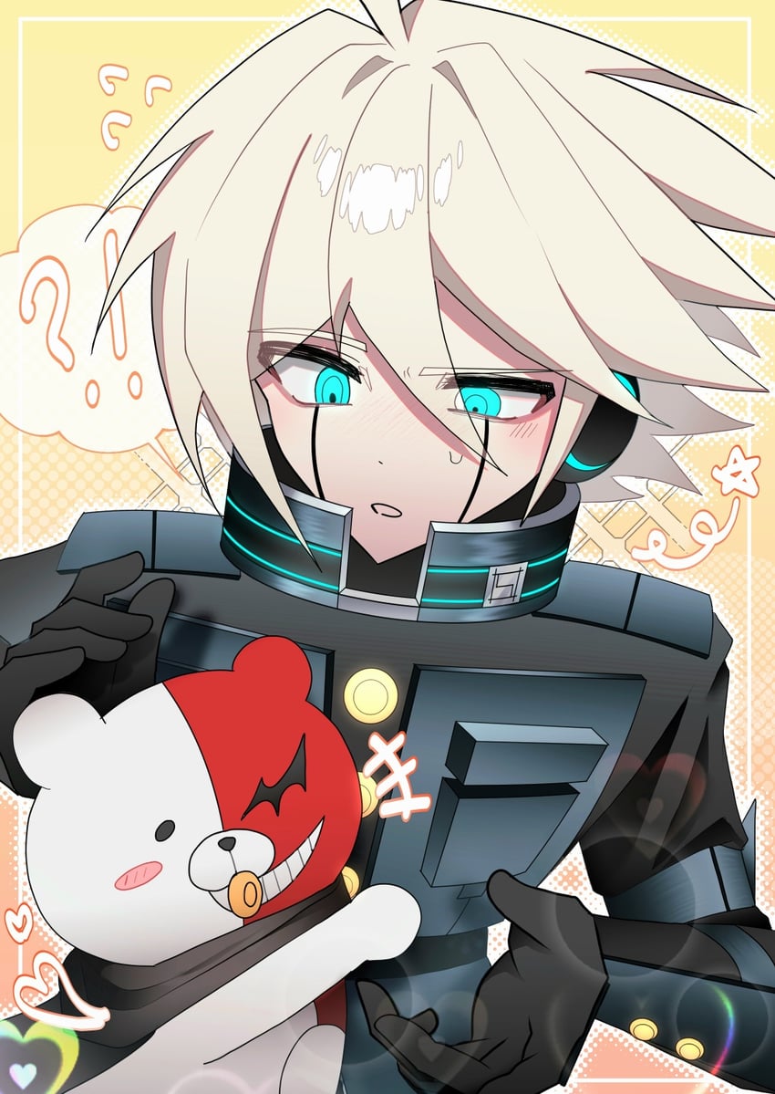 k1-b0 and monotaro (danganronpa and 1 more) drawn by lv_k1b0