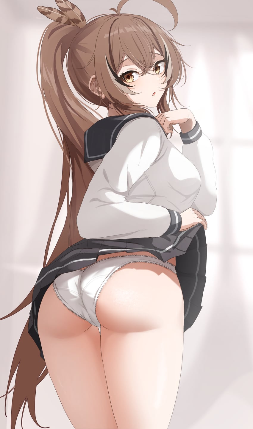 nanashi mumei (hololive and 1 more) drawn by dra_renard