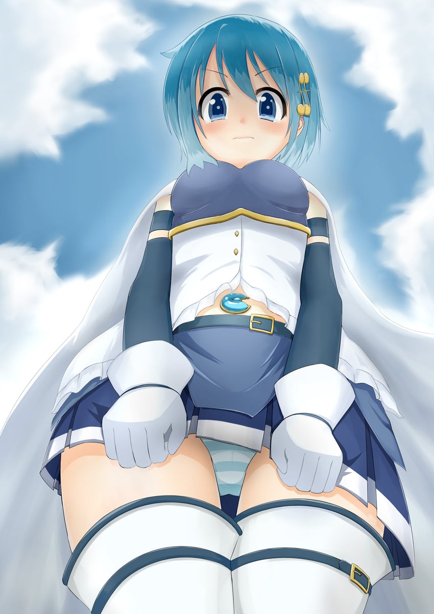 miki sayaka (mahou shoujo madoka magica) drawn by x_k_o