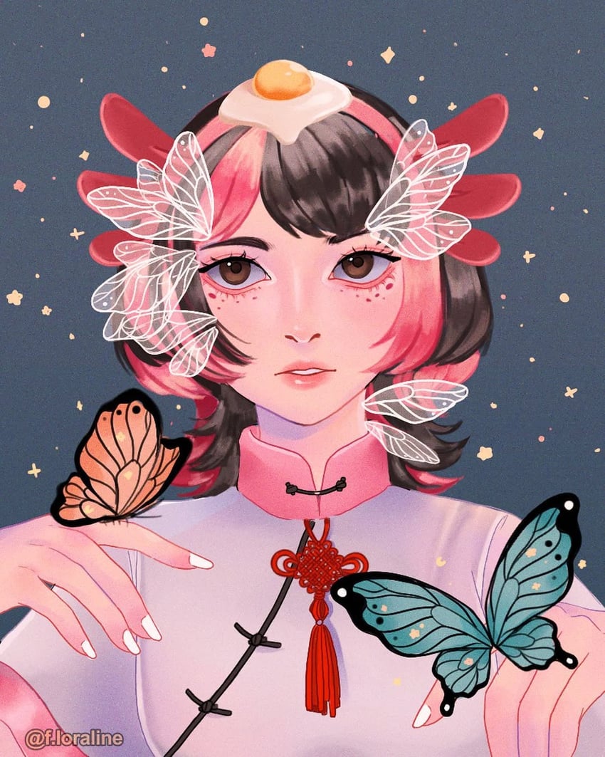 faline san (real life) drawn by f.loraline