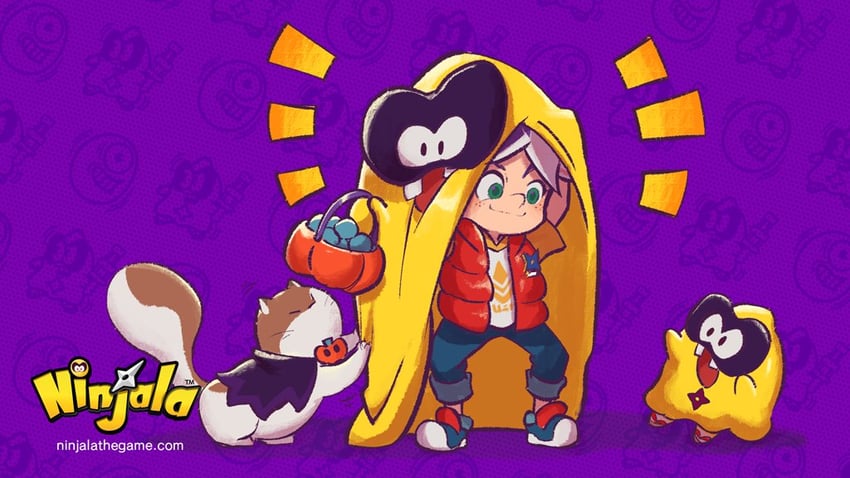 gumchi, van, and goro (ninjala and 1 more) drawn by rianti-wong