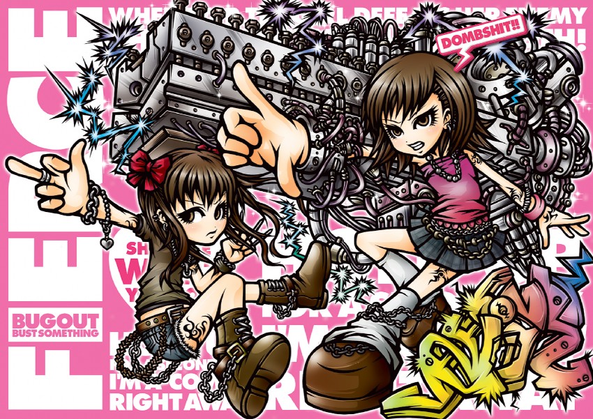 misaka mikoto and shirai kuroko (toaru majutsu no index and 1 more) drawn by project.c.k.