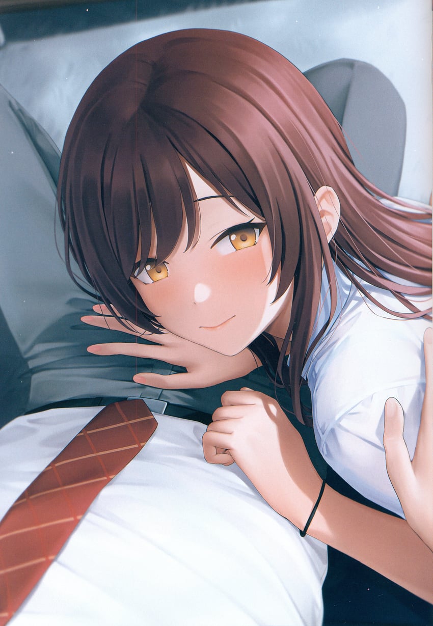 producer and osaki amana (idolmaster and 1 more) drawn by mikazuchi_zeus
