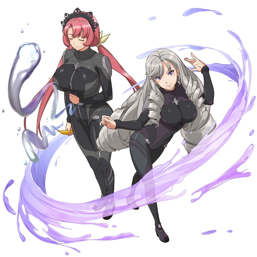 manpuku kuromaru and shijuuin kaguya (kandagawa jet girls) drawn by naruko_hanaharu