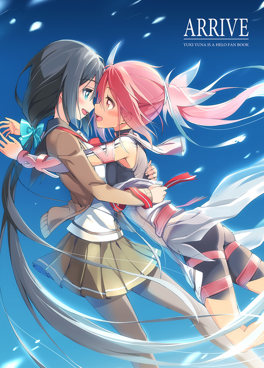 yuuki yuuna and tougou mimori (yuusha de aru and 1 more) drawn by michairu