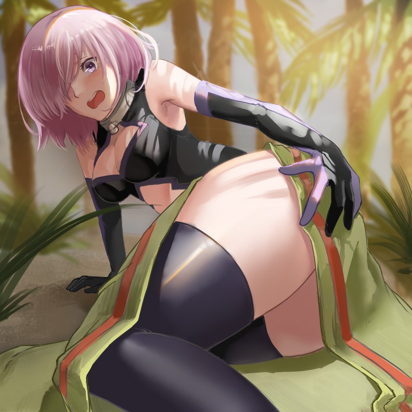 mash kyrielight (fate and 1 more) drawn by oekaki_taro