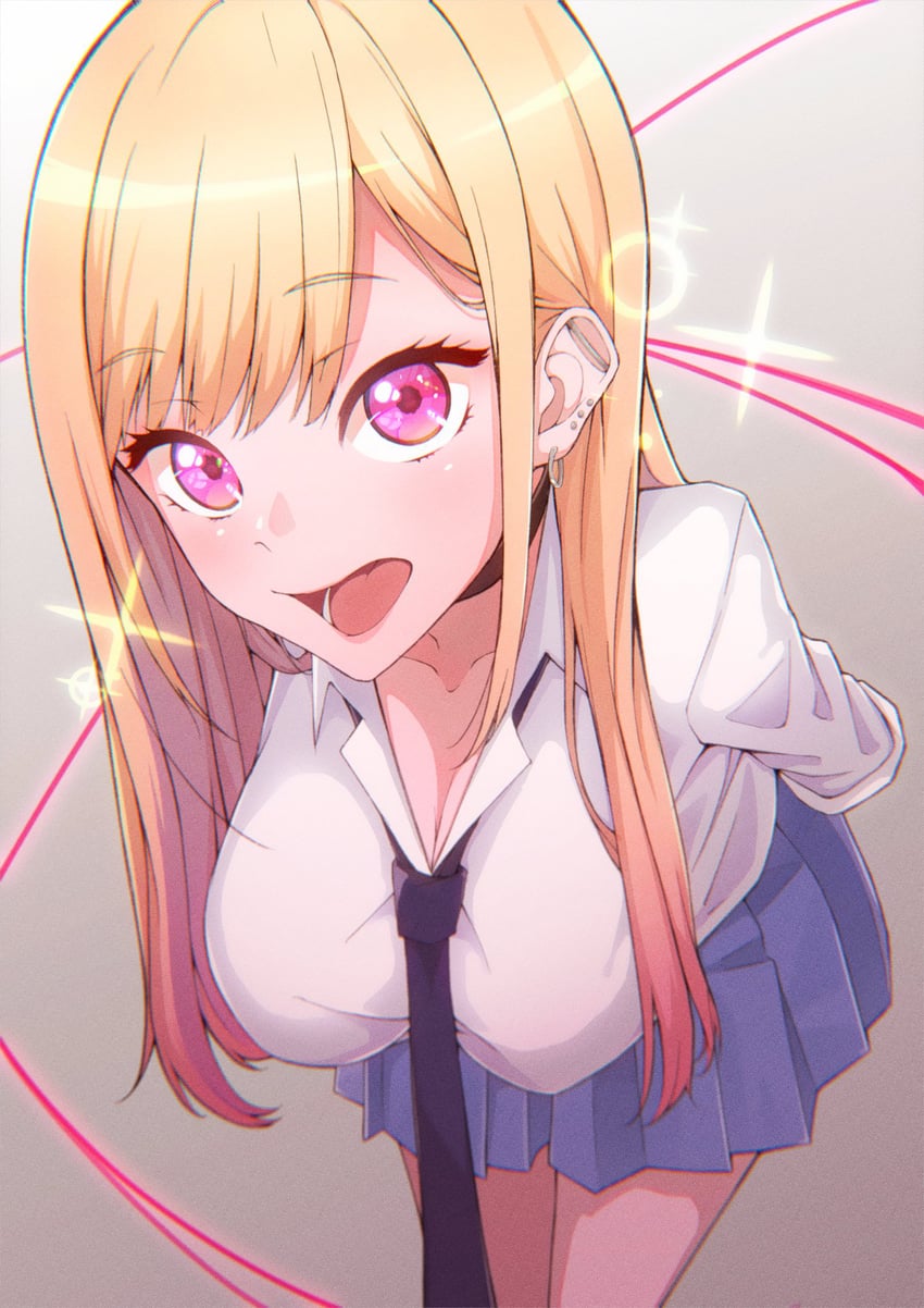 kitagawa marin (sono bisque doll wa koi wo suru) drawn by shichiroku_(pixiv_25029782)
