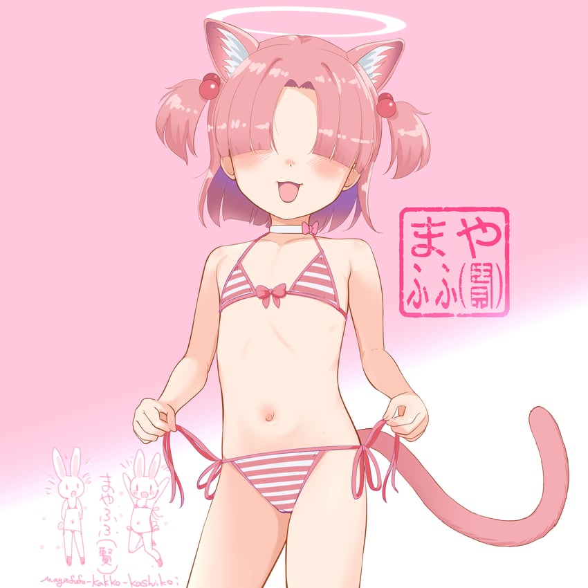 chlorella observation club member (blue archive) drawn by mayafufu