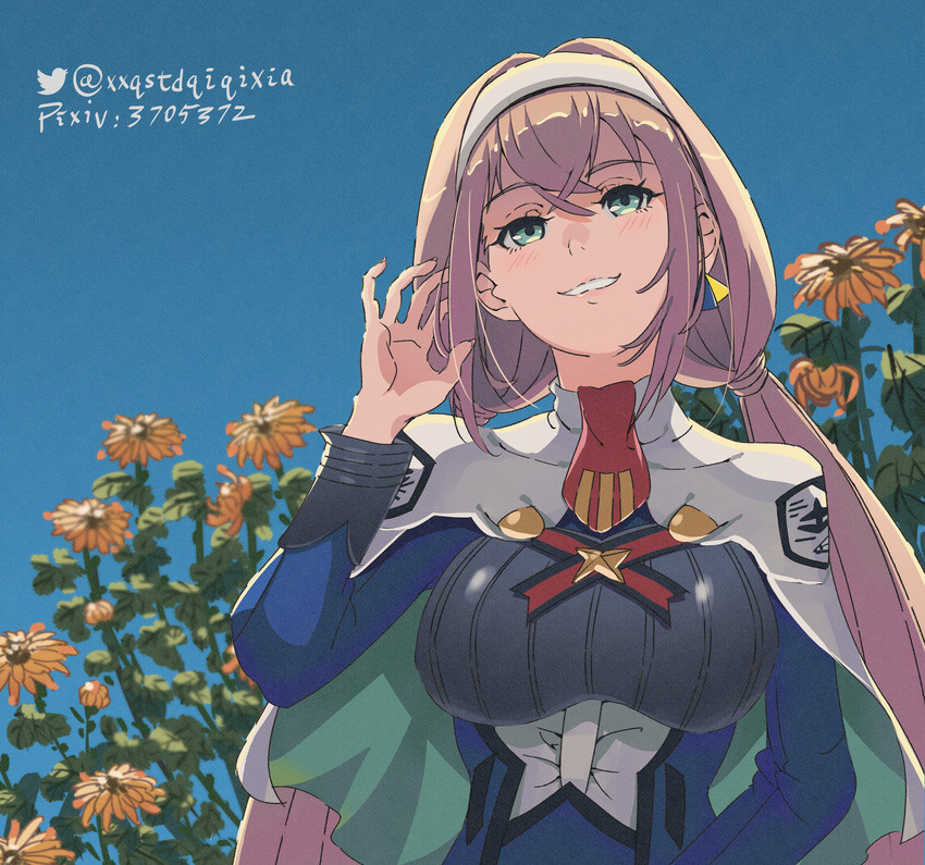 mitsuba greyvalley (super robot wars and 1 more) drawn by qiqixia
