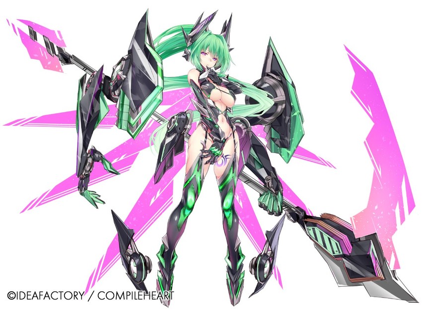 green heart (neptune and 1 more) drawn by afukuro