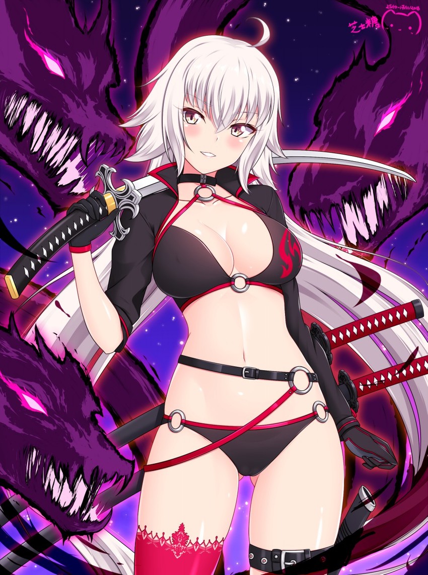 jeanne d'arc alter (fate and 1 more) drawn by ppshex