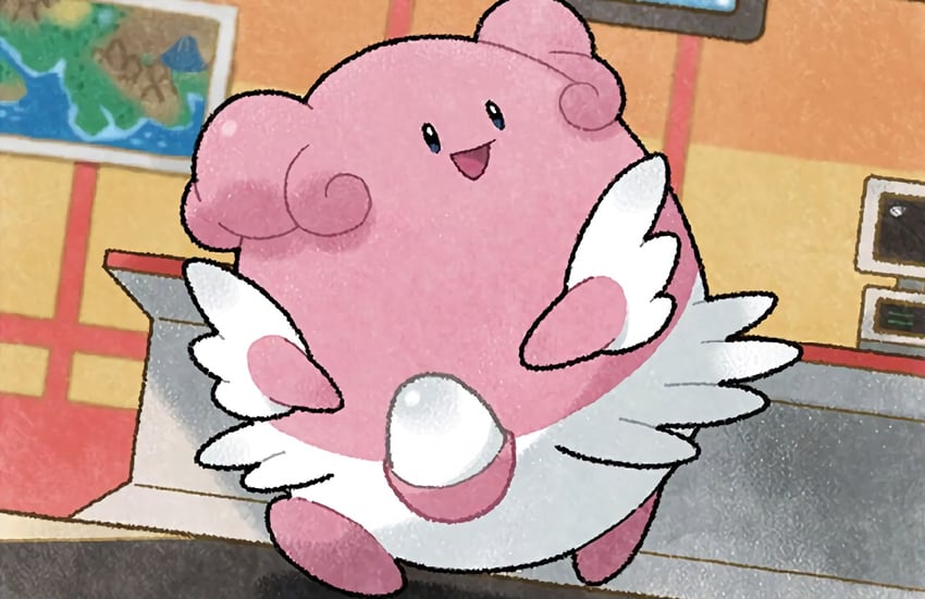 blissey (pokemon and 1 more) drawn by eo_kanako