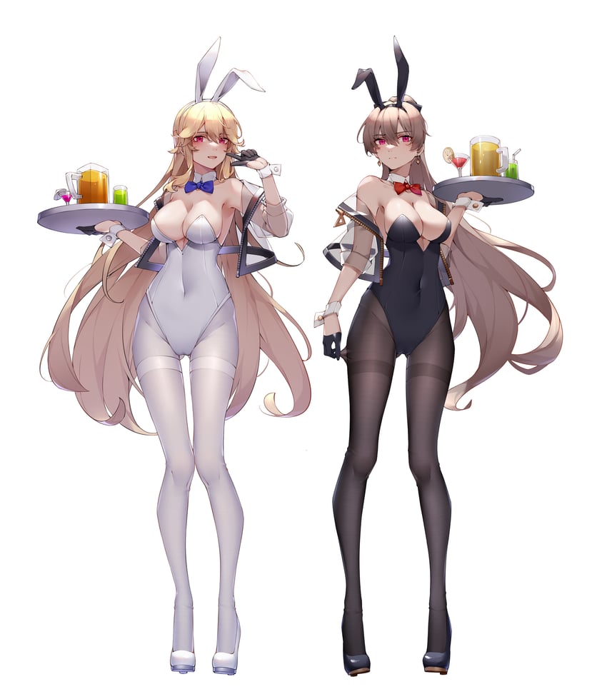 jean bart and richelieu (azur lane) drawn by wsfw