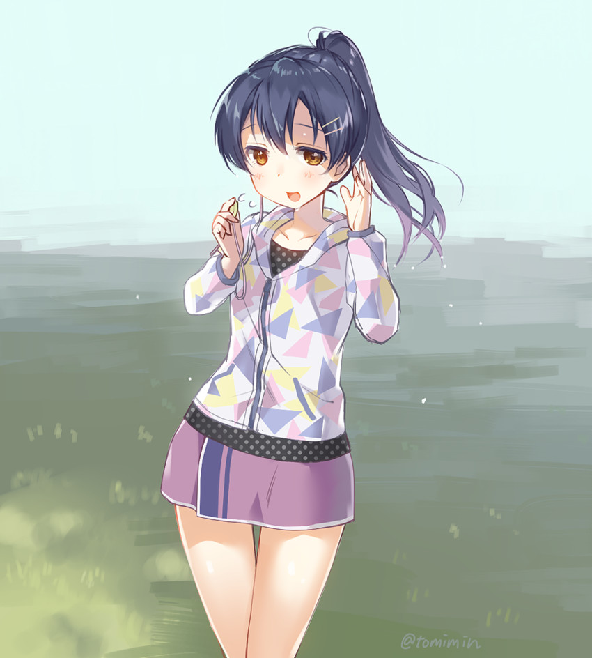sonoda umi (love live! and 2 more) drawn by tomiwo