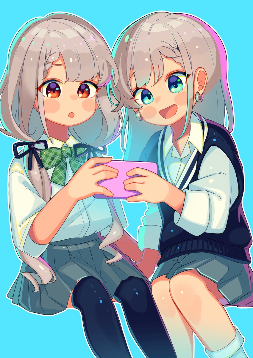hisakawa hayate and hisakawa nagi (idolmaster and 1 more) drawn by moai_(more_e_4km)
