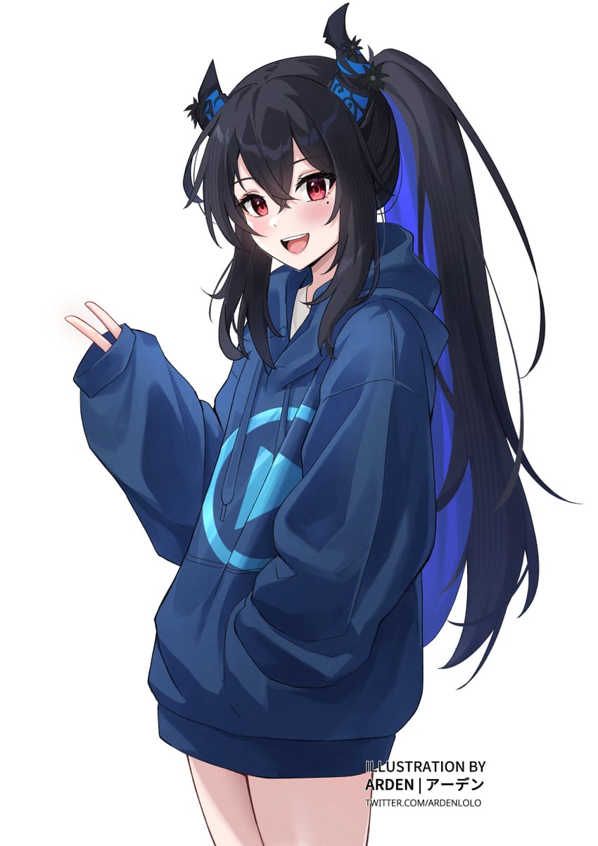 nerissa ravencroft (hololive and 1 more) drawn by ardenlolo