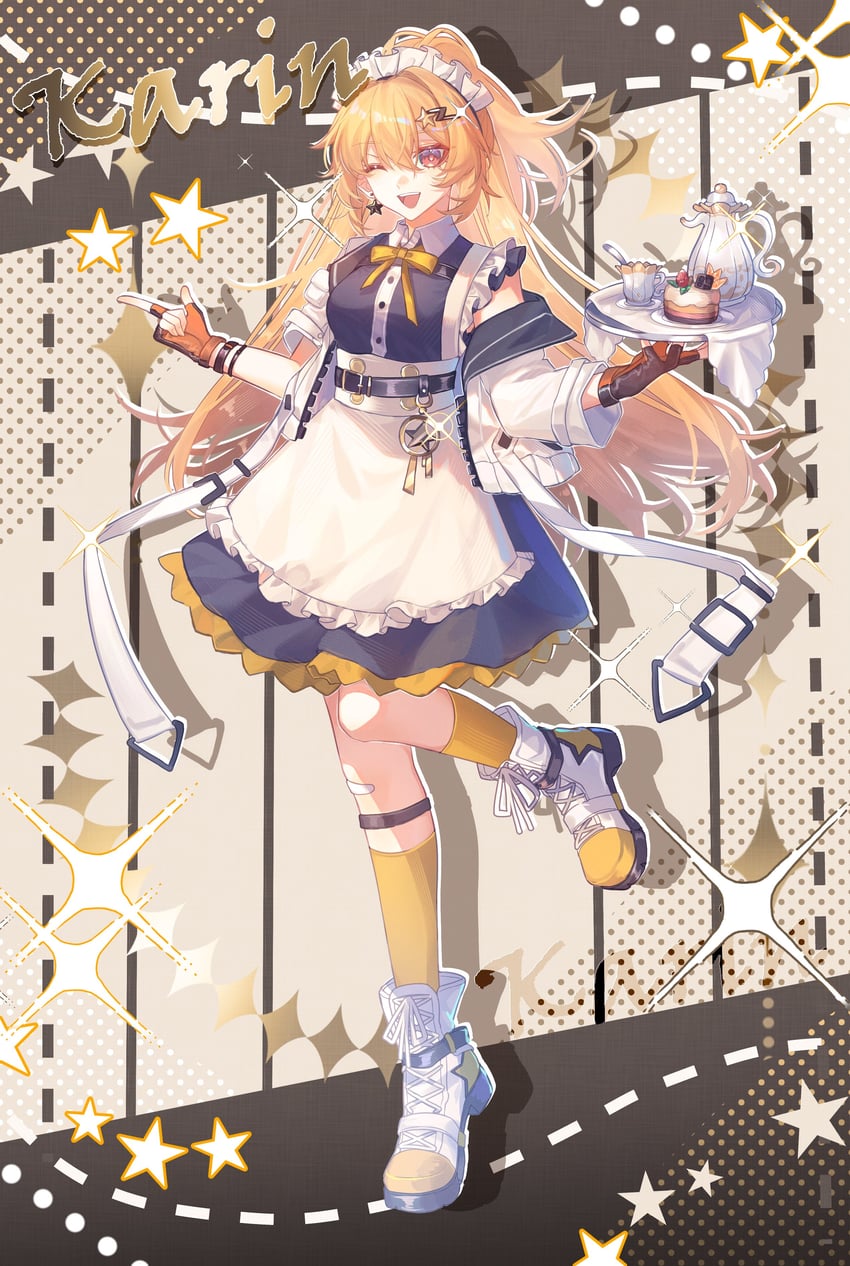 karin mered (honkai and 1 more) drawn by kurokunry