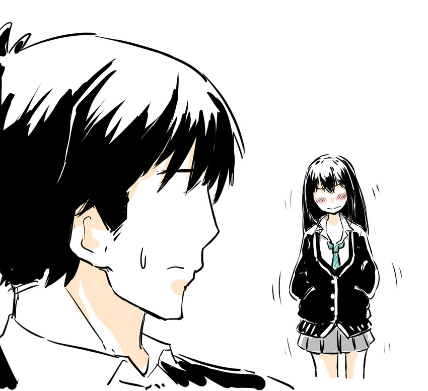 producer and shibuya rin (idolmaster and 1 more) drawn by rugishi