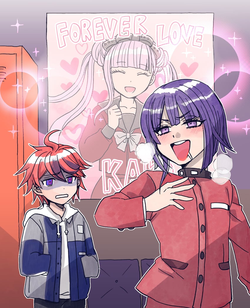 sumino takumi, tsukumo kako, and tsukumo ima (the hundred line -last defense academy-)