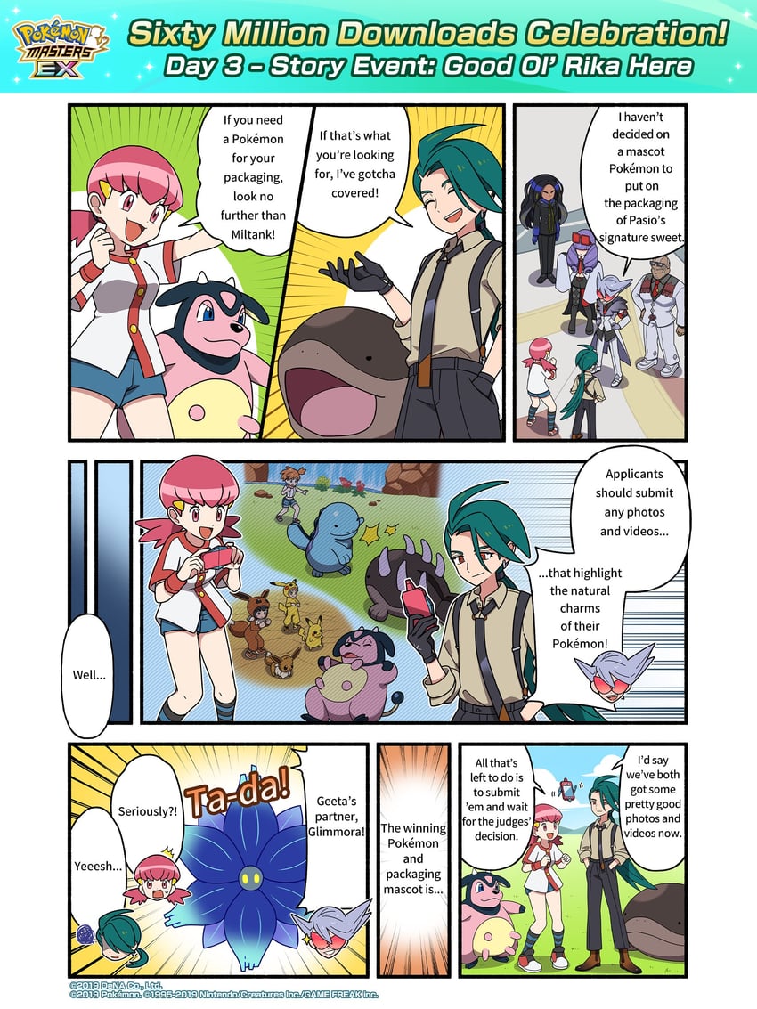 pikachu, eevee, misty, rika, geeta, and 10 more (pokemon and 5 more)