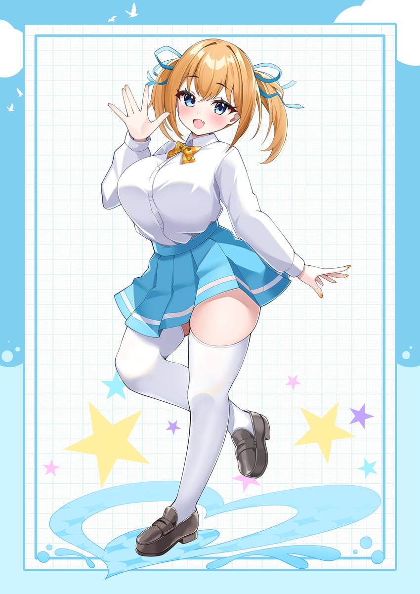 mizuki minamo (indie virtual youtuber) drawn by elegant_(sumisumi4268)