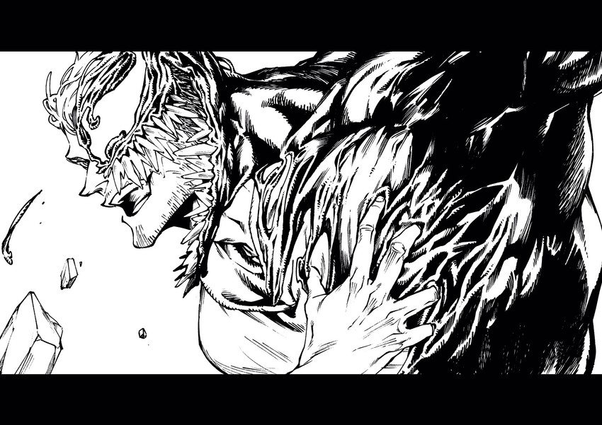venom and eddie brock (marvel and 1 more) drawn by ogata_tomio