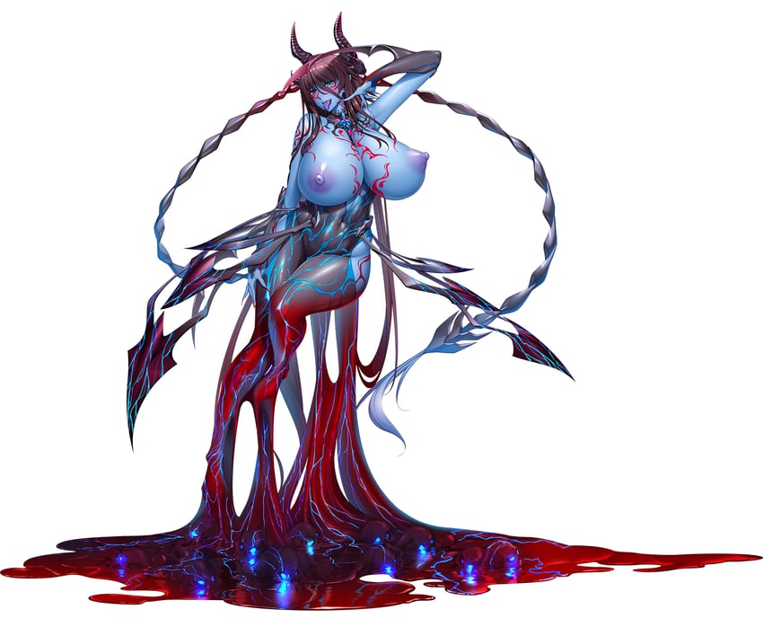 mizuki shiranui (taimanin and 1 more) drawn by aoi_nagisa_(metalder)