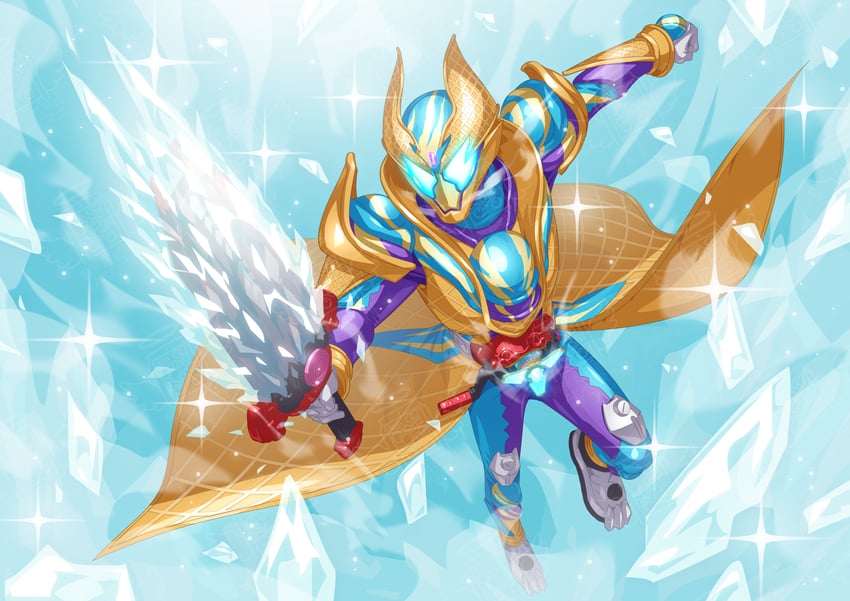 kamen rider gavv (kamen rider and 1 more) drawn by otokamu