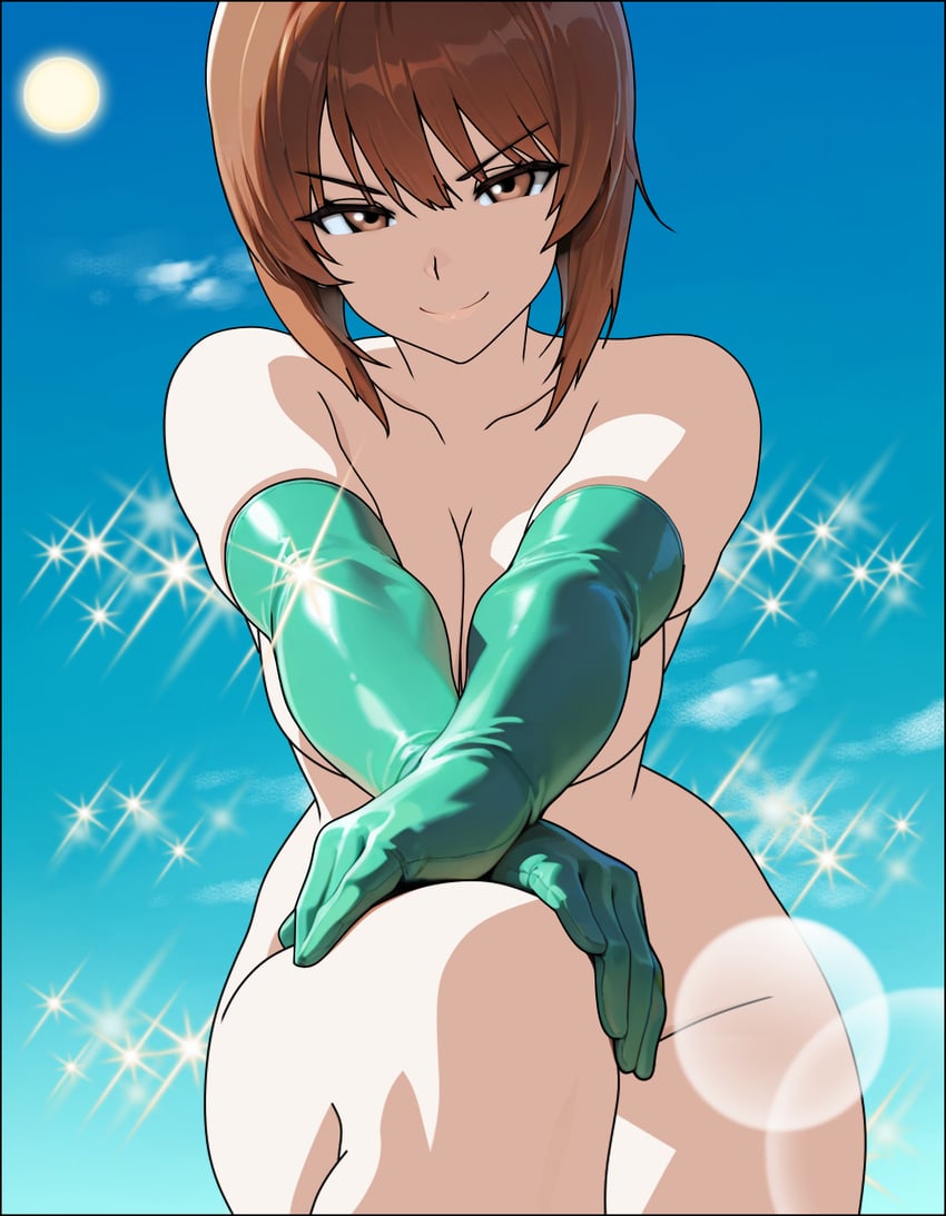 nishizumi miho (girls und panzer) drawn by devil_jone_qrit