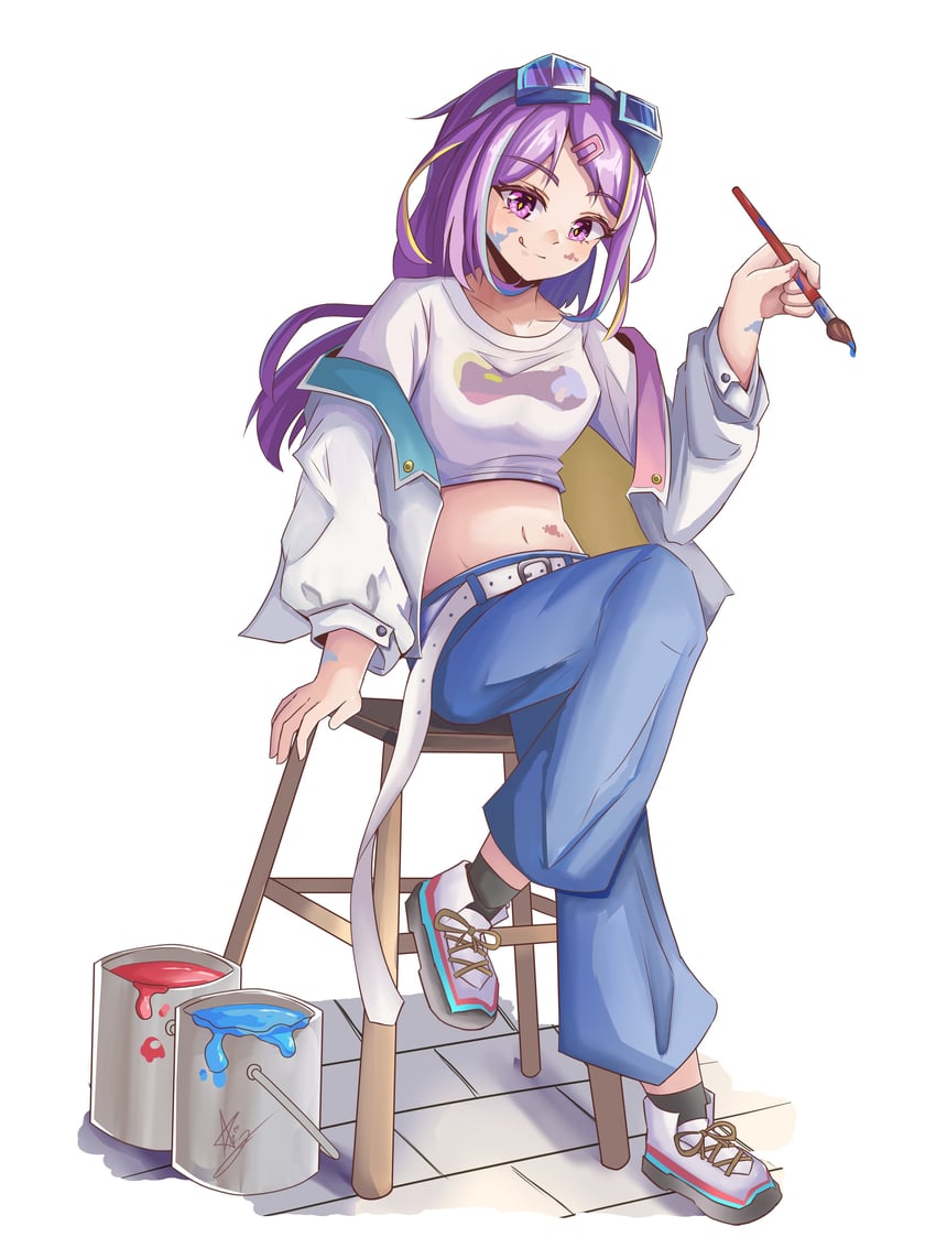 ishii iroha (heaven burns red) drawn by h_ans_(hmn_anz)
