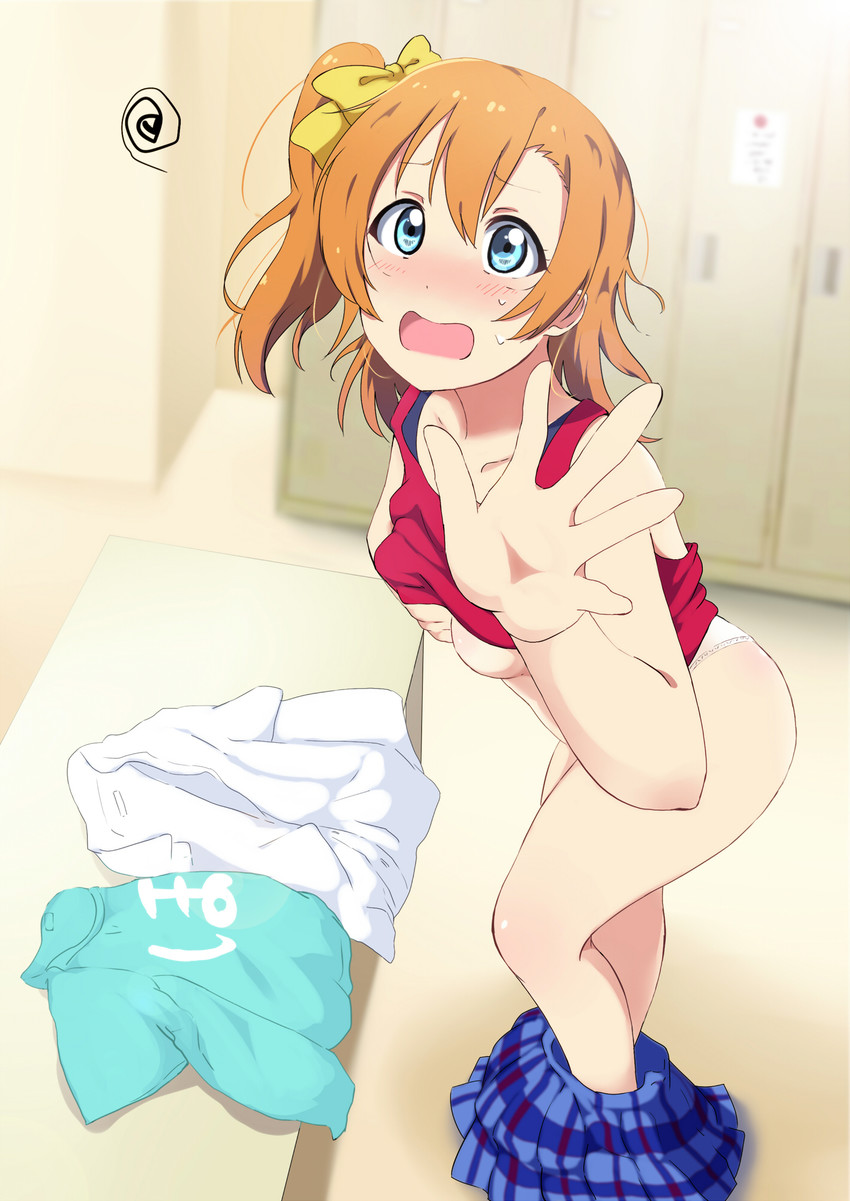 kosaka honoka (love live! and 1 more) drawn by siokazunoko