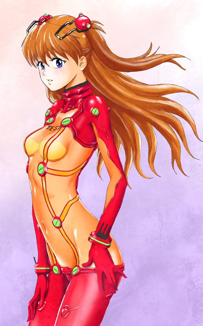 souryuu asuka langley (neon genesis evangelion and 1 more) drawn by 101_(lo10)